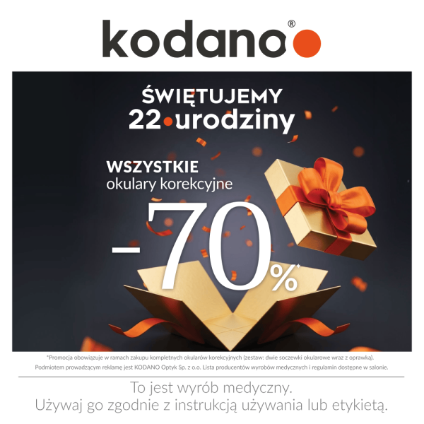 Promocja marki kodano optyk w M1 Marki
